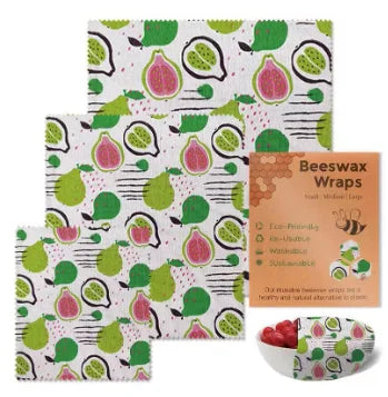 Reusable Beeswax Food Wrap Roll – Eco-Friendly Food Storage
