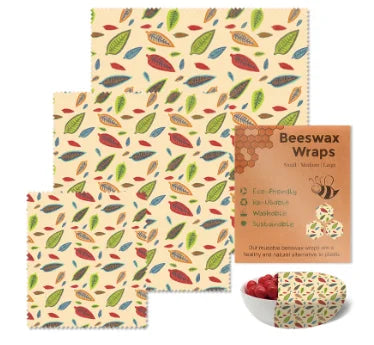 Reusable Beeswax Food Wrap Roll – Eco-Friendly Food Storage