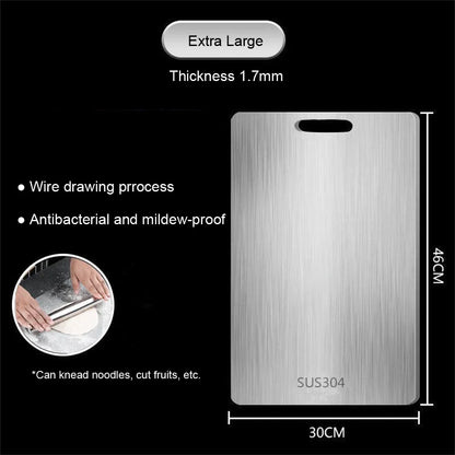 Stainless Steel Double-Sided Chopping Board