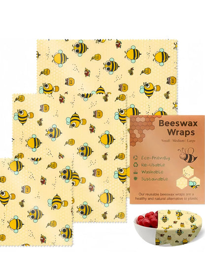 Reusable Beeswax Food Wrap Roll – Eco-Friendly Food Storage