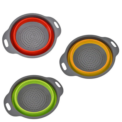 Silicone Folding Vegetable & Fruit Washing Basket