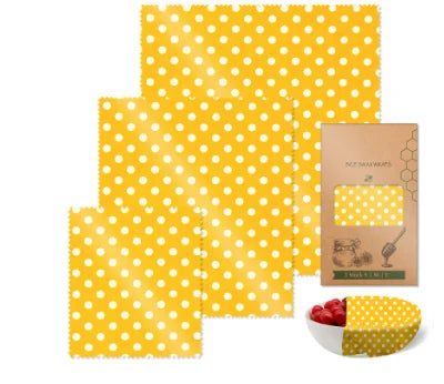 Reusable Beeswax Food Wrap Roll – Eco-Friendly Food Storage