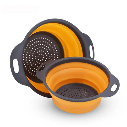 Silicone Folding Vegetable & Fruit Washing Basket