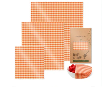 Reusable Beeswax Food Wrap Roll – Eco-Friendly Food Storage