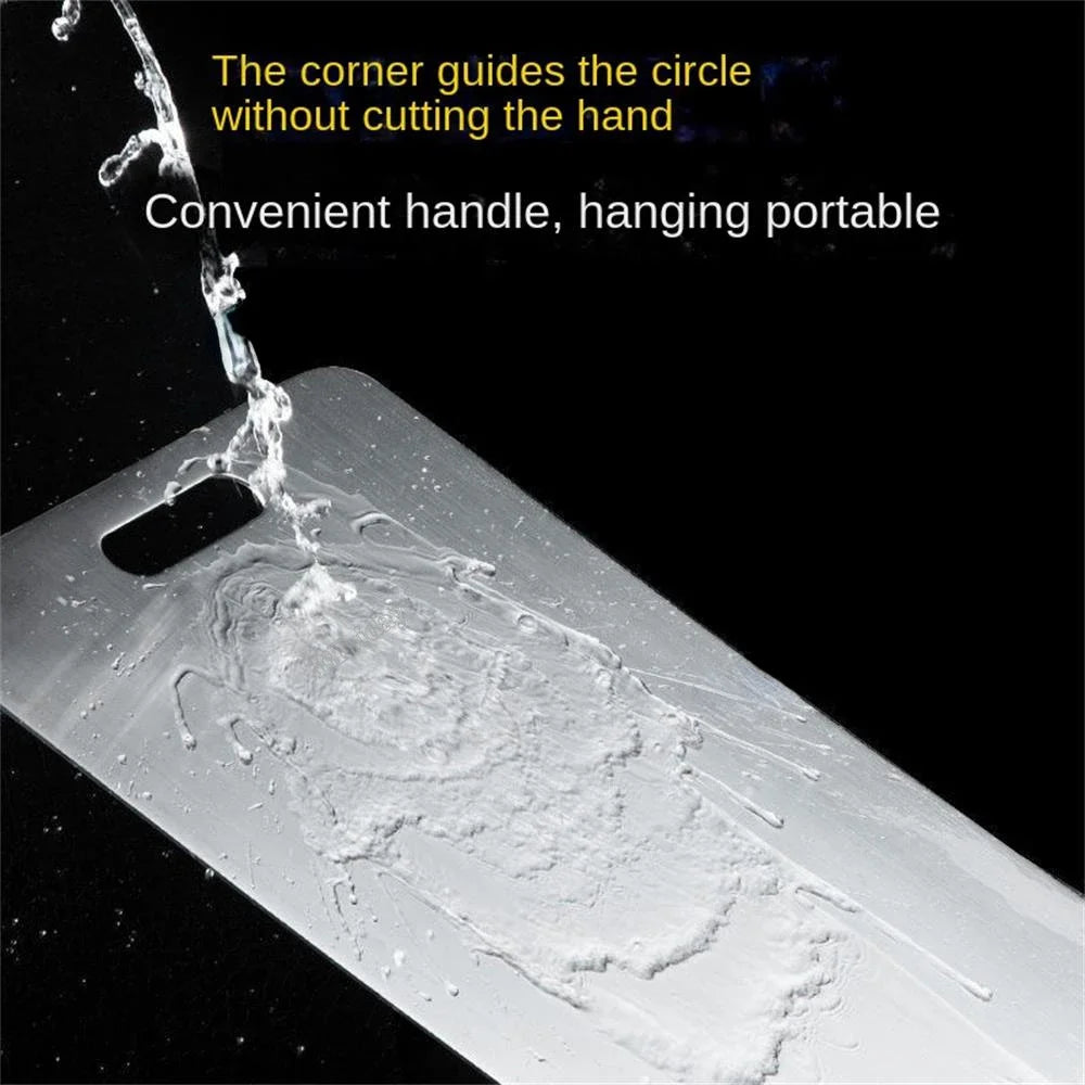 Stainless Steel Double-Sided Chopping Board