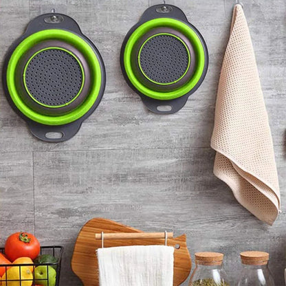 Silicone Folding Vegetable & Fruit Washing Basket