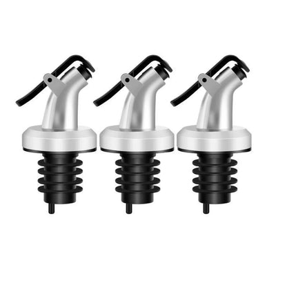 Kitchen Oil Bottle Pourer & Wine Bottle Stopper Dispenser