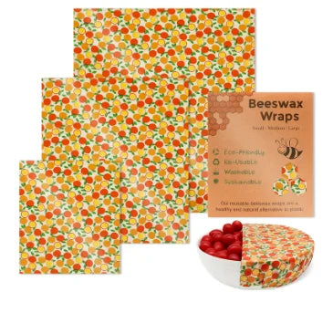 Reusable Beeswax Food Wrap Roll – Eco-Friendly Food Storage