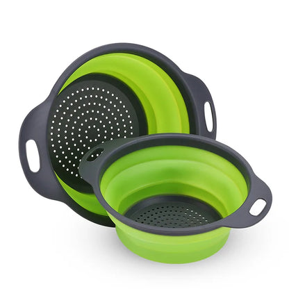 Silicone Folding Vegetable & Fruit Washing Basket