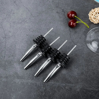 Kitchen Oil Bottle Pourer & Wine Bottle Stopper Dispenser