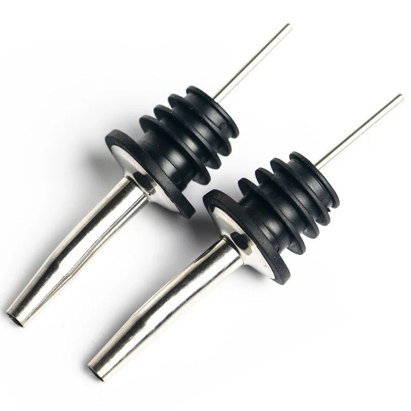 Kitchen Oil Bottle Pourer & Wine Bottle Stopper Dispenser
