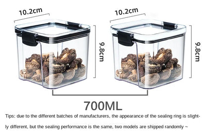 Airtight Kitchen Grain Storage Jars – Moisture Proof Set
